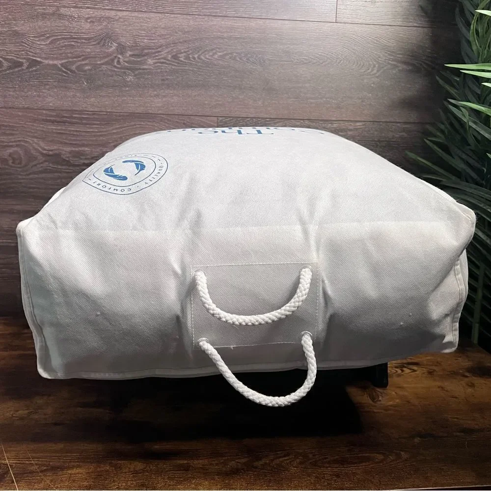 The Company Store Cotton Classic Smooth Wrinkle-Free Sateen Comforter. New!